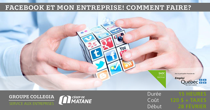Une formation à propos de Facebook pour votre entreprise, ça vous intéresse ?…