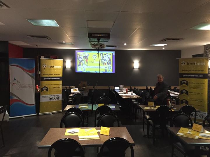 Hier soir, nous avons reçu les représentants de Freebees Bas St-Laurent au Resta…
