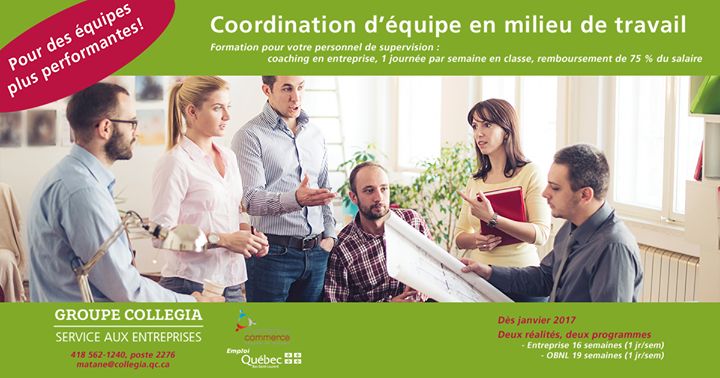 MATANE – RECHERCHÉ : entreprises et organismes souhaitant offrir de la formation…