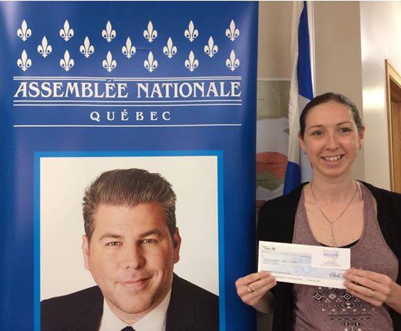 La semaine dernière, nous recevions la commandite de Monsieur Pascal Bérubé pour…