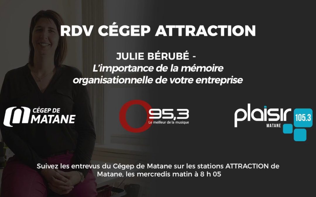Le Service aux entreprises de Groupe Collegia – secteur Matane et La chambre de …