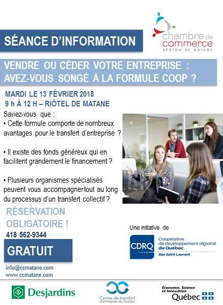 Événement sur la reprise collective d&rsquo;entreprise…
