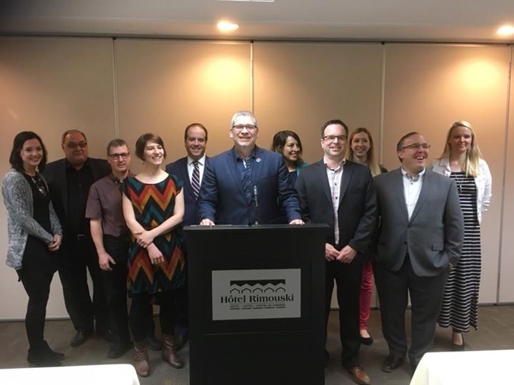 Conférence de presse ce matin avec les Chambres de commerce de la région pour le…