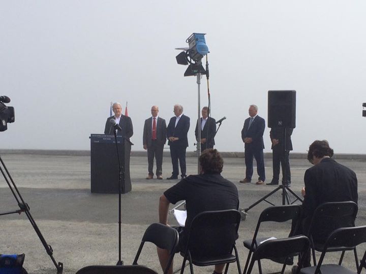 Nous étions présents ce matin au quai commercial de Matane pour l&rsquo;annonce du gou…