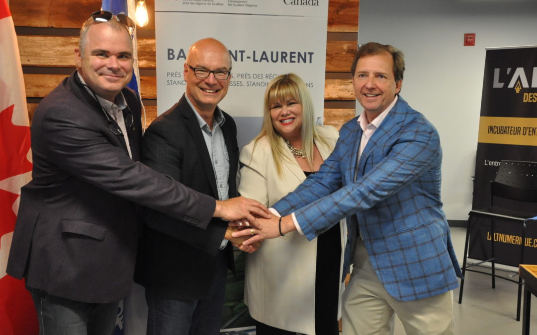 Coup de pouce fédéral de 100 000 $ pour l&rsquo;entreprise Squid Squad de Matane