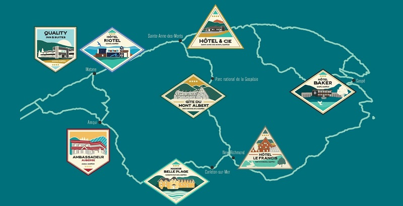 Huit hôteliers font souffler un vent de nostalgie sur la Gaspésie