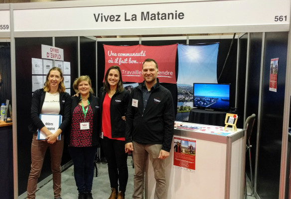 Foire nationale de l’emploi de Montréal, Matane sera présent pour une seconde fois