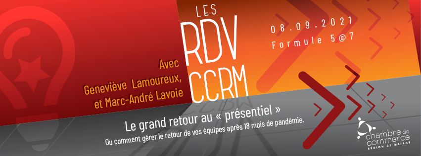 Les RDV CCRM 2021  5 à 7 de septembre!!!…