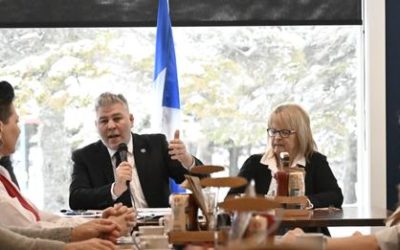 Pascal Bérubé énonce ses priorités et défis en 2023 devant la Chambre de commerce et d’industrie de La Matanie